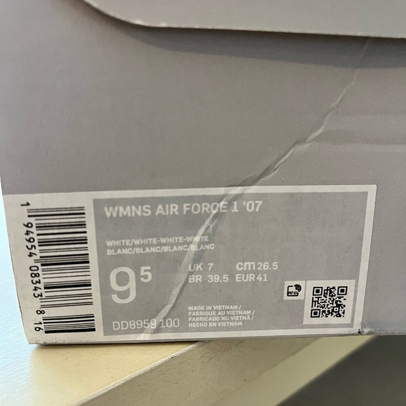 Nike Air Force 1 Low '07 White (Travis Scott Cactus Jack Utopia Edition) - Picture 6 of 6